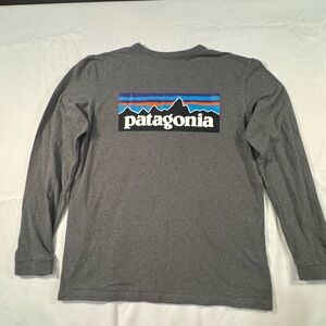 Patagonia Gray Long Sleeve Shirt Size XS